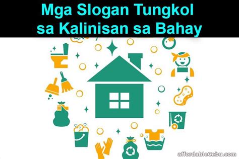Halimbawang nG I slogan tungkol Sa kahalagahan nG kalinisan.
